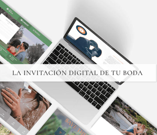 La invitación Digital de tu Boda