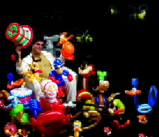 Globolizacion: dicese del arte de sacar sonrisas y alegría creando las mas increíbles figuras con globos