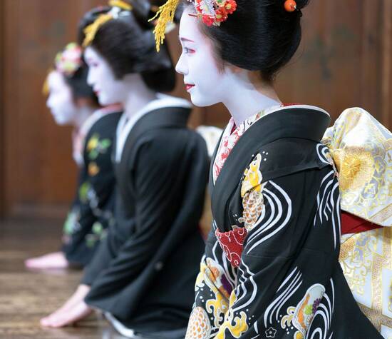 Geishas en Japón 
