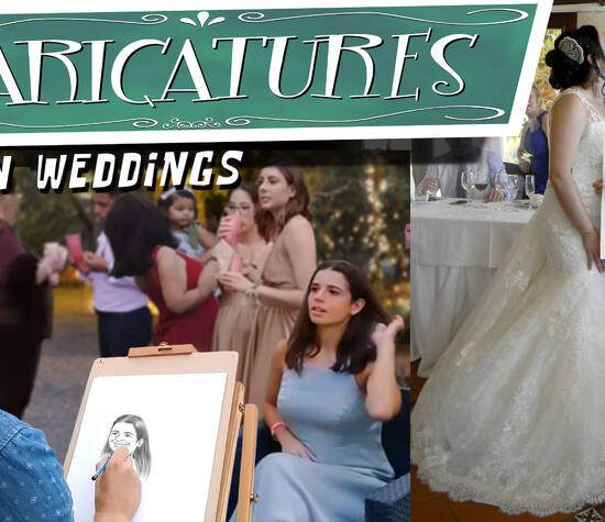 Caricatures for your wedding