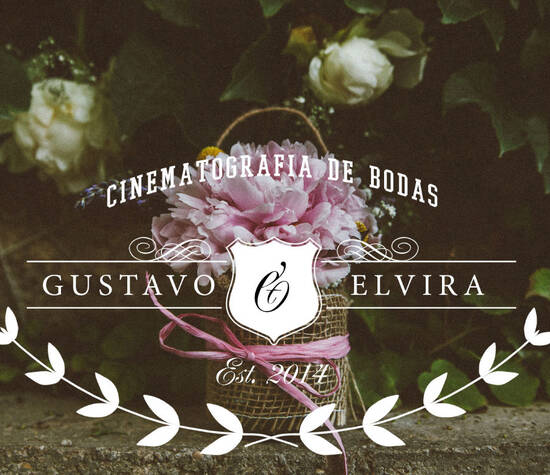 Portada del vídeo de la boda de Gustavo y Elvira.