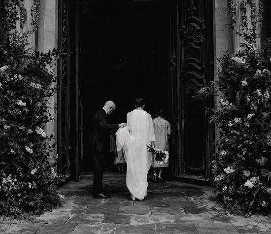 La entrada de la novia 