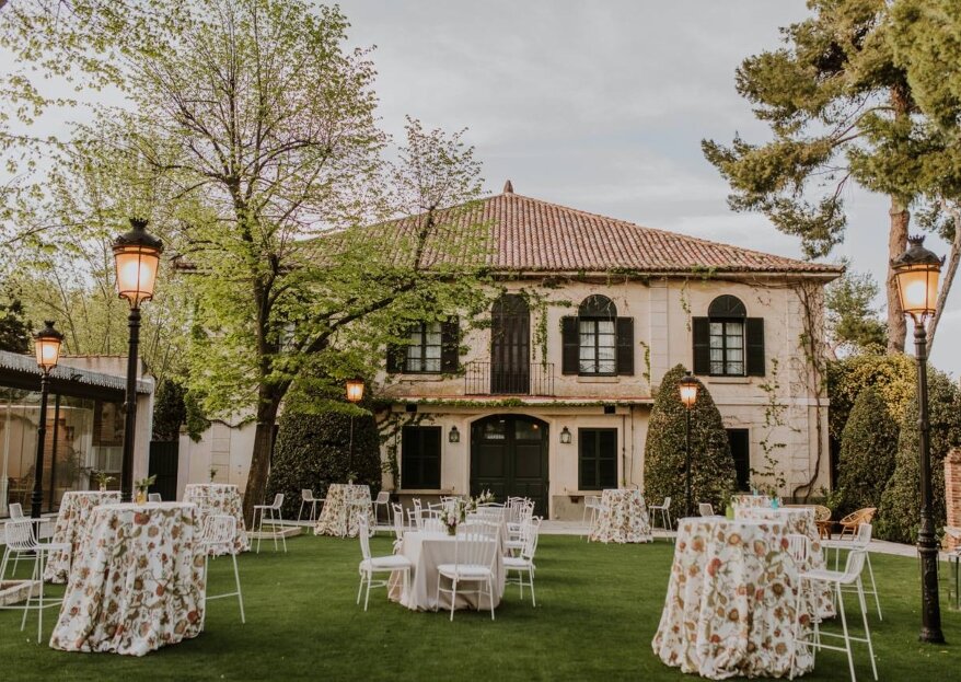 Palacio del Negralejo: así es una boda en una antigua casa de verano campestre, auténtica e inolvidable