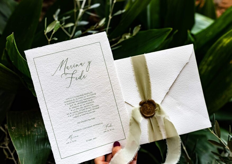 Maresa Carles: papelería personalizada para vuestra boda