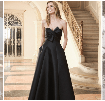 Vestido de novia negro: 40 diseños para las más atrevidas