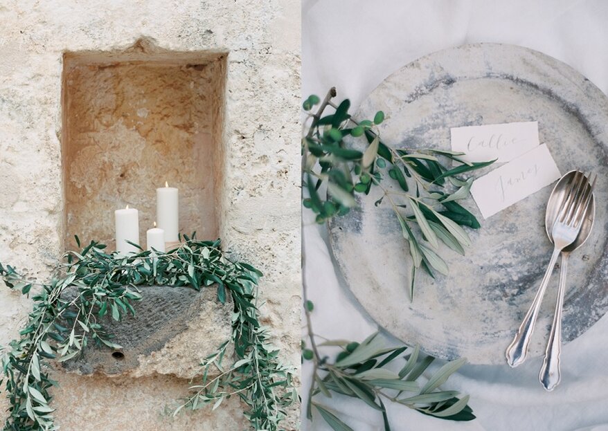 El olivo: inspiración mediterránea para tu boda