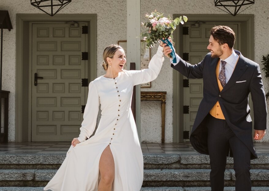 Mi hermana se casa: el estilo mediterráneo más elegante con tocados exquisitos de novia