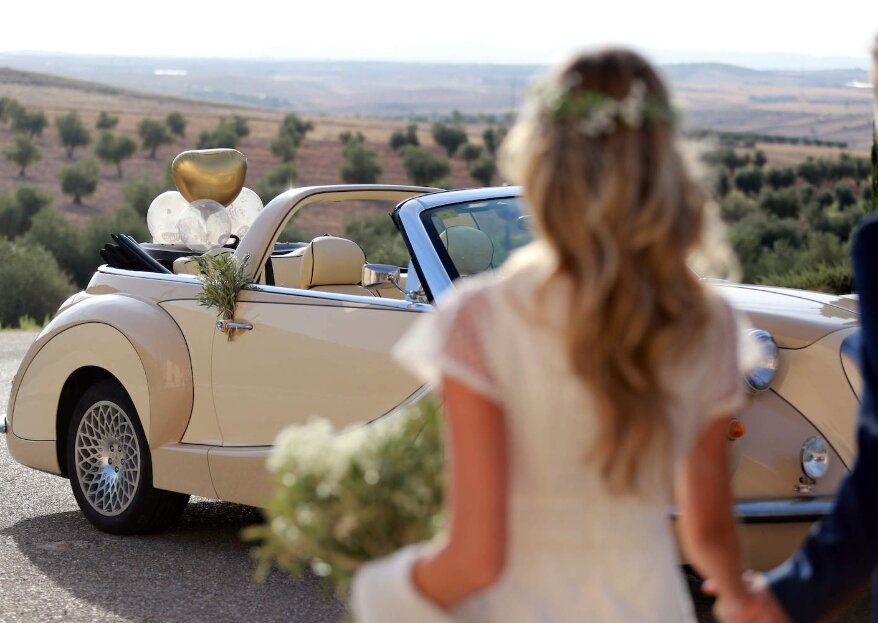 VeryVip Cars: el glamour de los coches estilo retro para sentirte en tu boda como una estrella de  cine