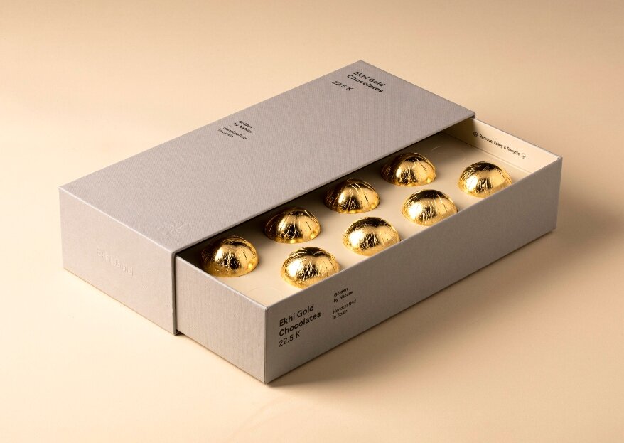 Ekhi Gold Chocolates: los únicos bombones del mundo cubiertos de oro