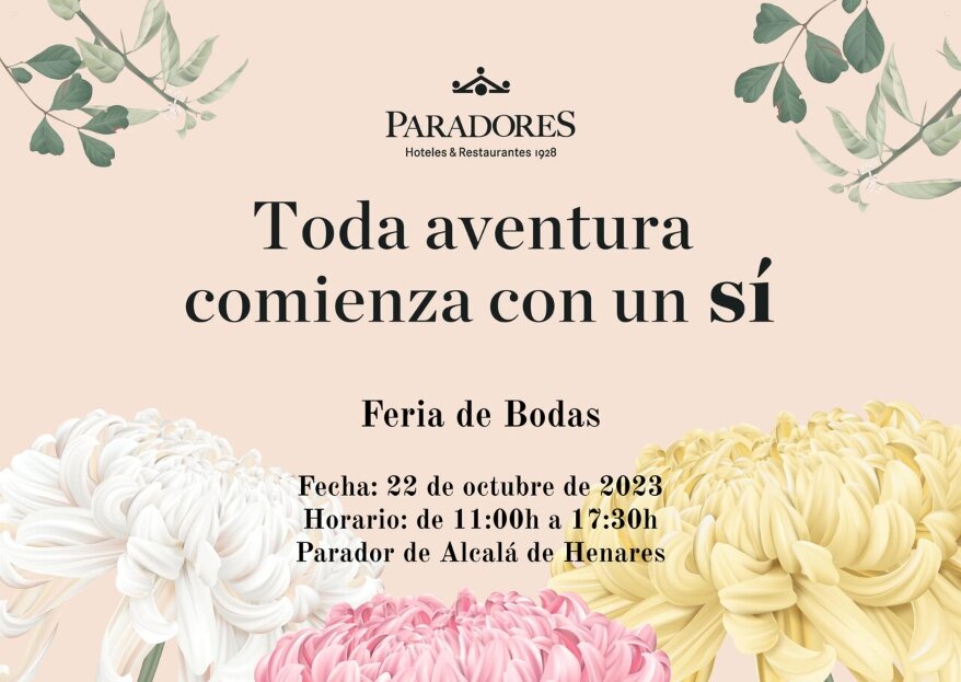 22 octubre 2023: Feria de bodas en el Parador de Alcalá de Henares