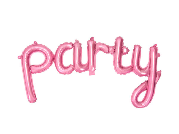 Artículos Despedida Soltera Globos Boda de Lámina "Party" para Fiestas: Color Rosa