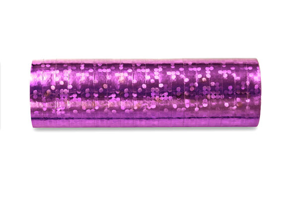 Confeti Boda, Pétalos y más Serpentinas para Fiestas Holográfica Color Rosa Claro: 18 Unidades