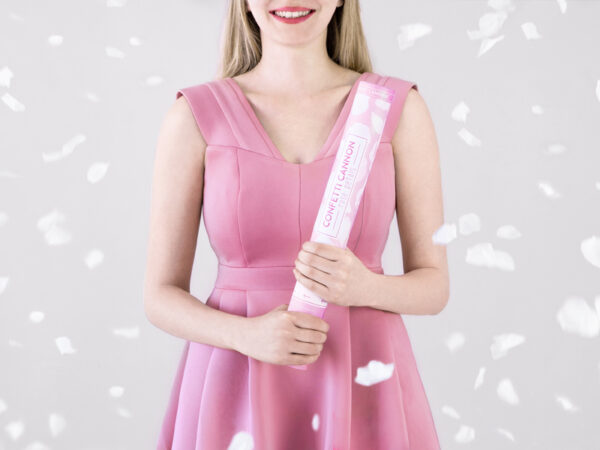 Confeti Boda, Pétalos y más Cañón para Boda: Pétalos de Rosa Artificiales Color Blanco