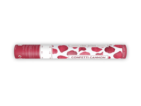 Artículos de Fiesta Cañón para Boda: Pétalos de Rosa Artificiales Color Rojo Intenso