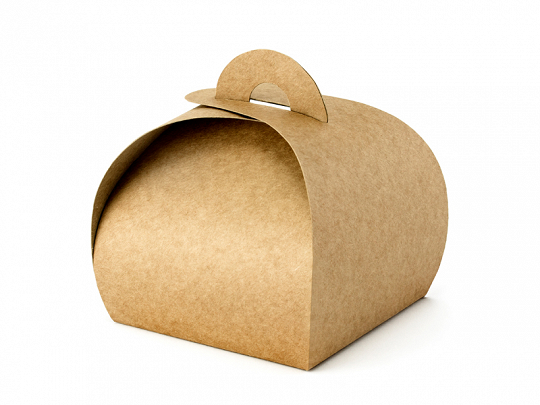 Bolsas y Cajas Caja de Cartón de Papel Kraft: 10 Unidades